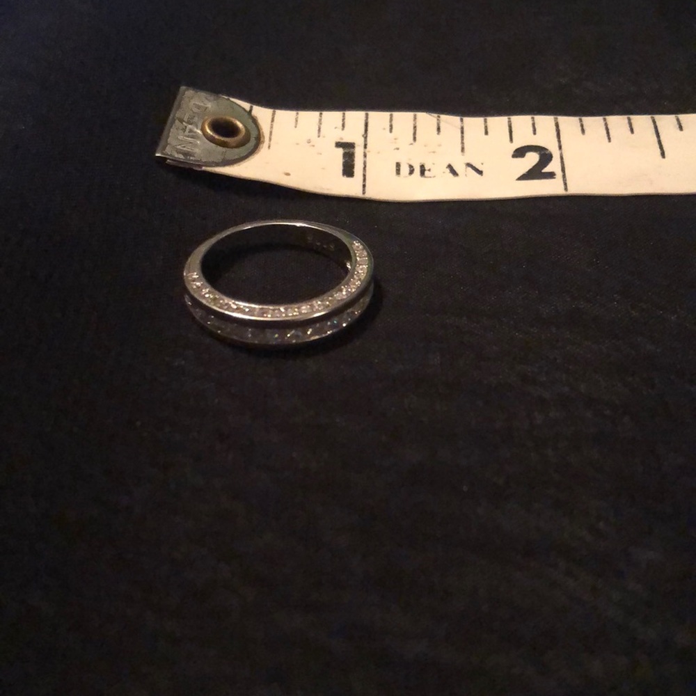 Described on purchase as: 14K white gold filled ring